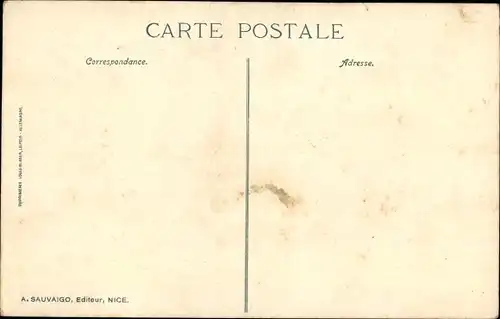 Ak Monte Carlo Monaco, Vue sur Monte Carlo et le Casino