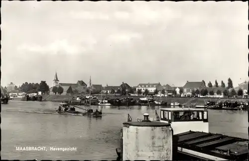 Ak Maasbracht Limburg Niederlande, Haven