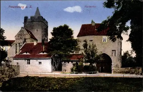 Ak Naumburg an der Saale, Marientor, Turm