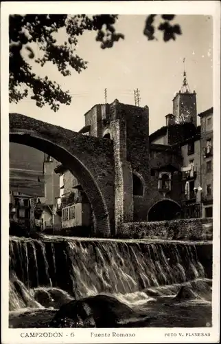 Ak Camprodon Katalonien, Puente Romano