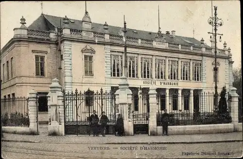 Ak Verviers Wallonien Lüttich, Societe d'Harmonie