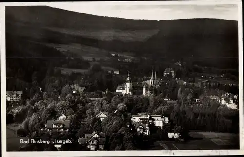 Ak Świeradów Zdrój Bad Flinsberg Schlesien, Panorama, Isergebirge