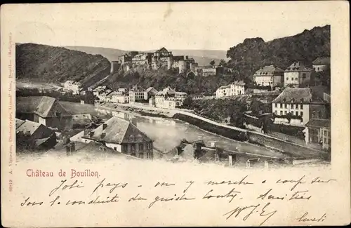Ak Bouillon Wallonien Luxemburg, Chateau de Bouillon