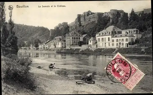 Ak Bouillon Wallonien Luxemburg, La Semois et le Chateau