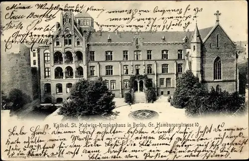 Ak Berlin Mitte, St. Hedwigs Krankenhaus, Große Hamburger Str. 10
