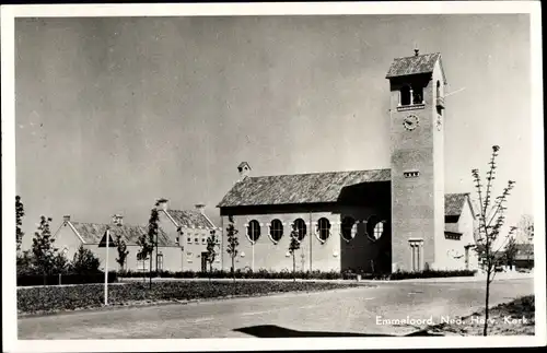 Ak Emmeloord Flevoland Niederlande, Ned. Herv. Kerk