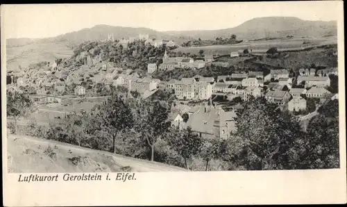 Ak Gerolstein in der Eifel, Gesamtansicht