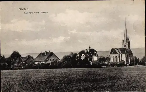 Ak Nörten Hardenberg in Niedersachsen, Evang. Kirche
