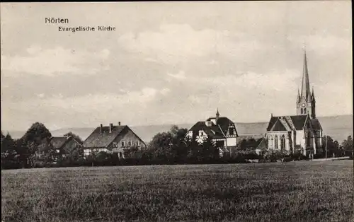 Ak Nörten Hardenberg in Niedersachsen, Evang. Kirche