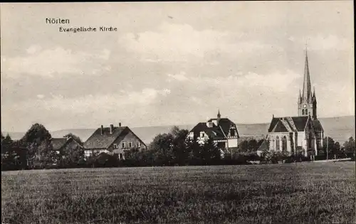 Ak Nörten Hardenberg in Niedersachsen, Evang. Kirche