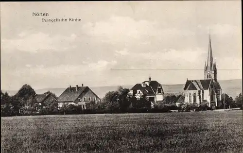 Ak Nörten Hardenberg in Niedersachsen, Evang. Kirche