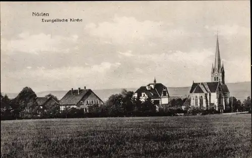 Ak Nörten Hardenberg in Niedersachsen, Evang. Kirche