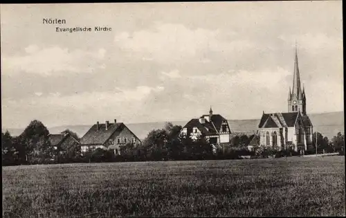 Ak Nörten Hardenberg in Niedersachsen, Evang. Kirche