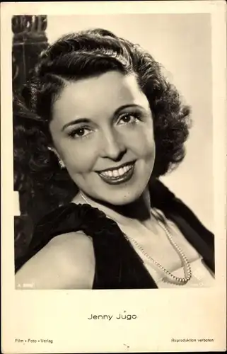 Ak Schauspielerin Jenny Jugo, Portrait