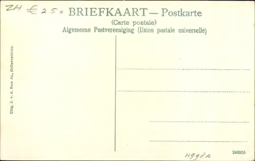 Ak Hellevoetsluis Südholland, Barakken