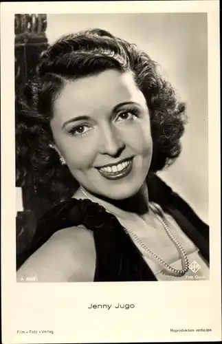 Ak Schauspielerin Jenny Jugo, Portrait