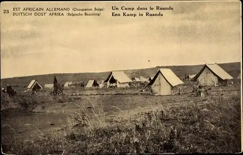 Ak Ruanda, Un Camp, Occupation Belge