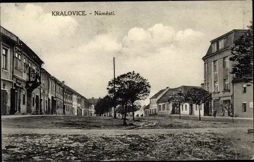 Ak Kralovice Region Pilsen, Namesti