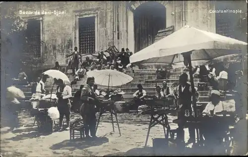 Foto Ak Konstantinopel Istanbul Türkei, Bazar de deni Djami