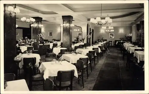 Ak Maxvorstadt München Bayern, Cafe Luitpold, Innenansicht, Briennerstraße 8