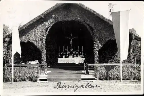 Foto Ak Wessobrunn in Oberbayern, Primizaltar