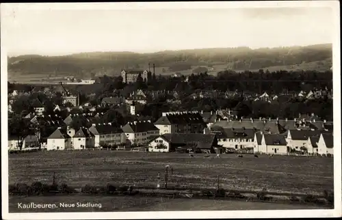 Ak Kaufbeuren an der Wertach in Schwaben, Neue Siedlung