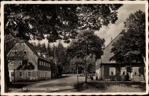 Ak Breitenbrunn im Erzgebirge, Jägerhaus bei Schwarzenberg