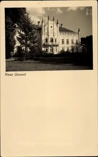 Ak Quassel Lübtheen in Mecklenburg, Haus Quassel