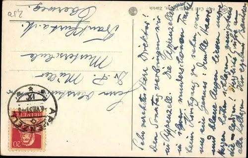 Ak Appenzeller Trachten, Schweiz, Paar in Landestrachten, Paartanz