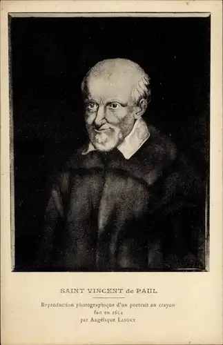 Künstler Ak Labory, Angelique, Saint Vincent de Paul, Portrait