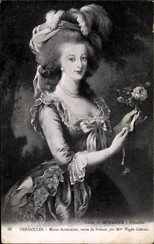 Künstler Ak Marie Antoinette, Reine de France, Portrait