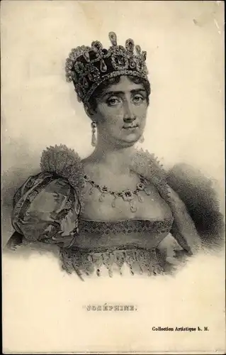 Künstler Ak Josephine de Beauharnais, Portrait