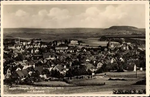 Ak Geyer in Sachsen, Panorama, Pöhlberg, Annaberg