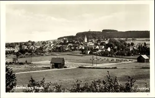 Ak Scheibenberg im Erzgebirge, Panorama