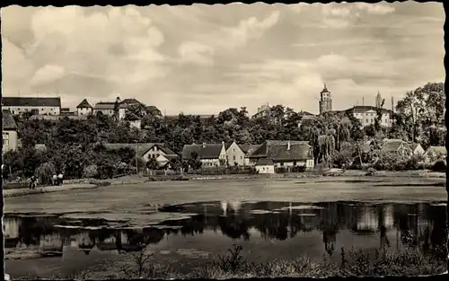 Ak Crossen an der Elster Thüringen, Ortsansicht