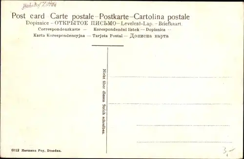 Ak Zittau in der Oberlausitz, Gesamtansicht