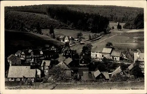 Ak Vesser Suhl in Thüringen, Ortsansicht