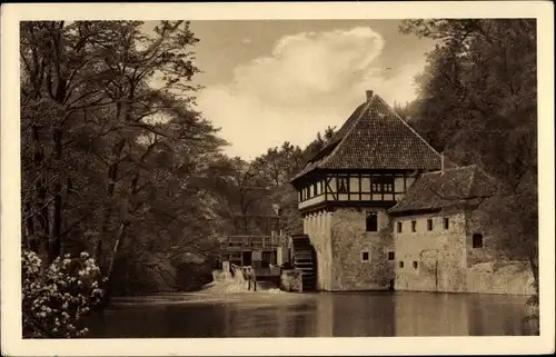 Ak Burgsteinfurt Steinfurt im Münsterland, Schlossmühle