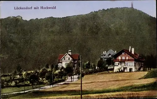 Ak Lückendorf Oybin Oberlausitz, Hochwald, Ort