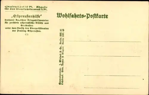 Ak Ostpreußen, Soldaten, Kaiserreich, I. WK, Forträumen der Trümmer durch eine Eisenbahn-Compagnie