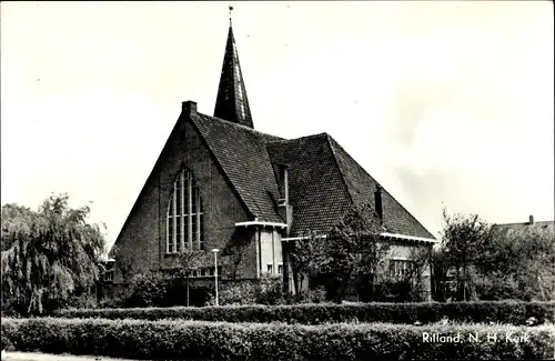 Ak Rilland Reimerswaal Zeeland Niederlande, N. H. Kerk