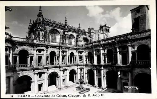 Ak Tomar Portugal, Convento de Cristo, Claustro de D. Joao III