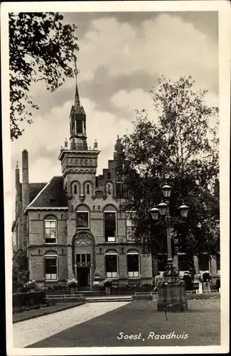 Ak Soest Utrecht Niederlande, Raadhuis