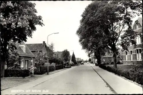Ak Heteren Gelderland, Straßenpartie, Häuser