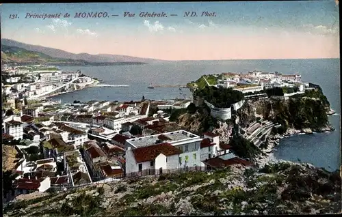 Ak Monaco, Gesamtansicht