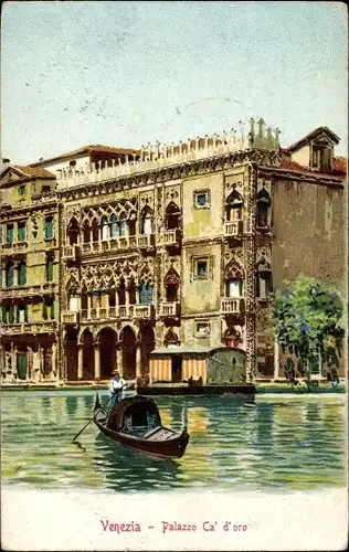 Ak Venezia Venedig Veneto, Palazzo Ca´ d´oro