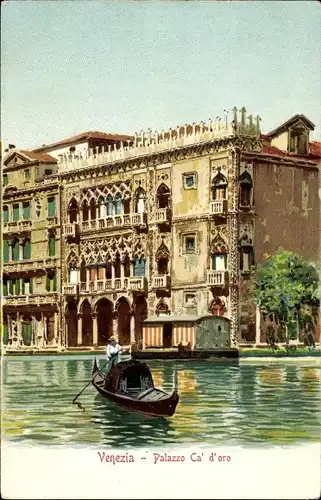 Ak Venezia Venedig Veneto, Palazzo Ca´ d´oro