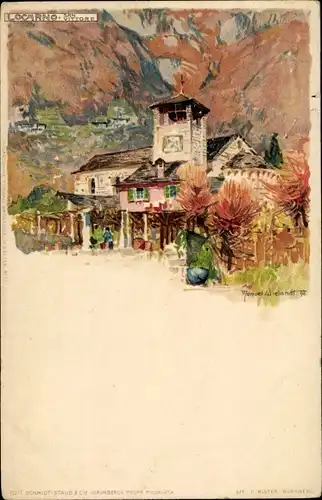 Künstler Ak Wielandt, Manuel, Locarno Kt. Tessin Schweiz, San Vittore