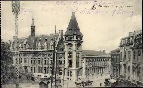 Ak Verviers Wallonien Lüttich, Palais de Justice