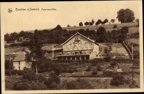 Ak Bouillon Wallonien Luxemburg, Semois, Panorama-Hotel